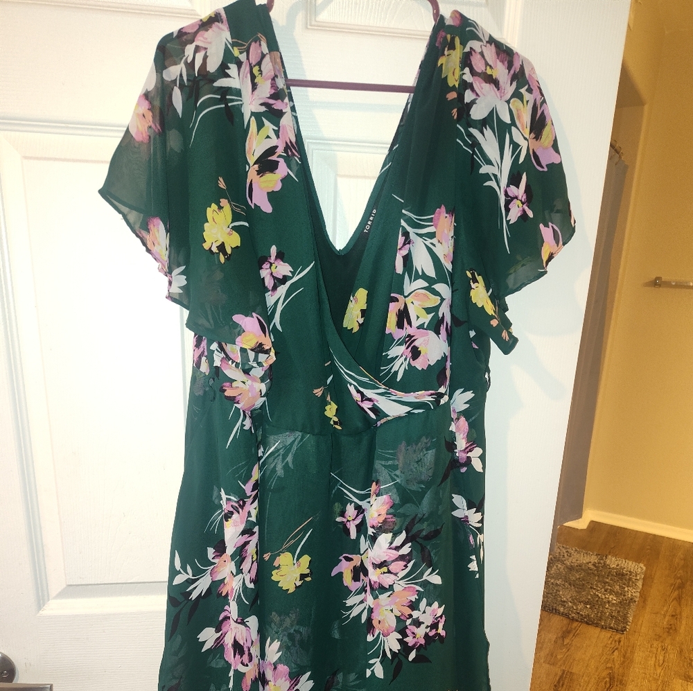 Torrid Floral Dress Size 4